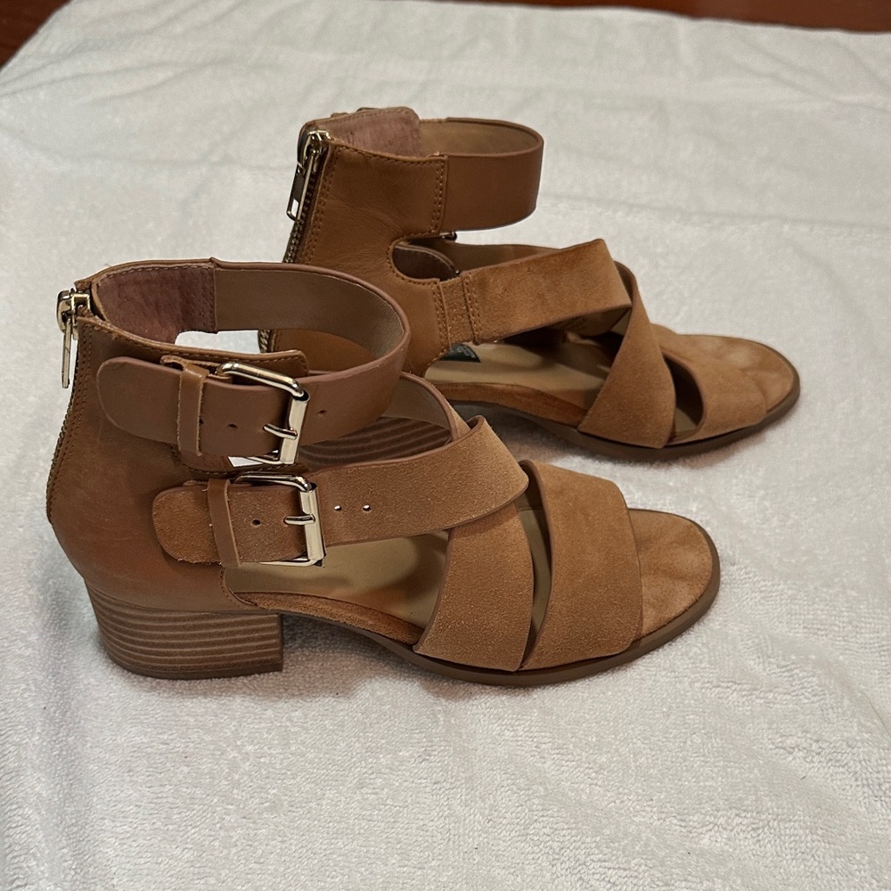 Steve Madden Raeleen Suede Sandals - Picture 3 of 5
